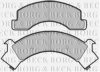 BORG & BECK BBP1580 Brake Pad Set, disc brake